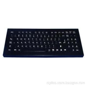 IP65 dynamic industrial pc keyboard with high quality durab